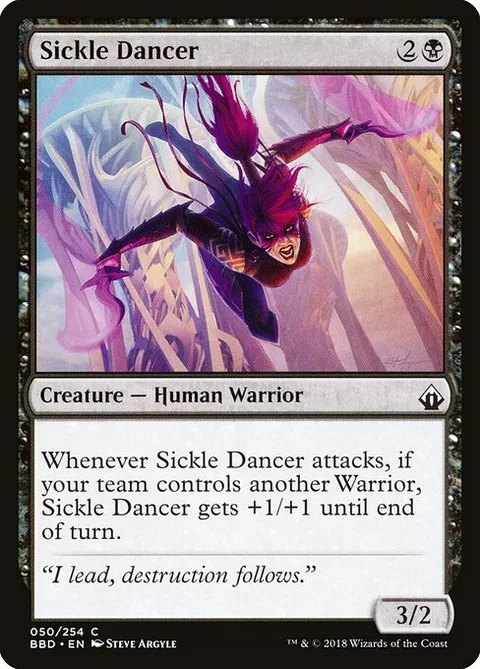 Sickle Dancer, card 50 from Battlebond
