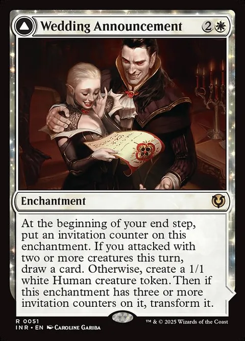 Wedding Announcement // Wedding Festivity, card 51 from Innistrad Remastered