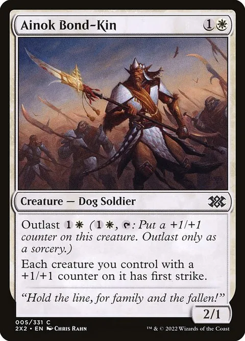 Ainok Bond-Kin, card 5 from Double Masters 2022