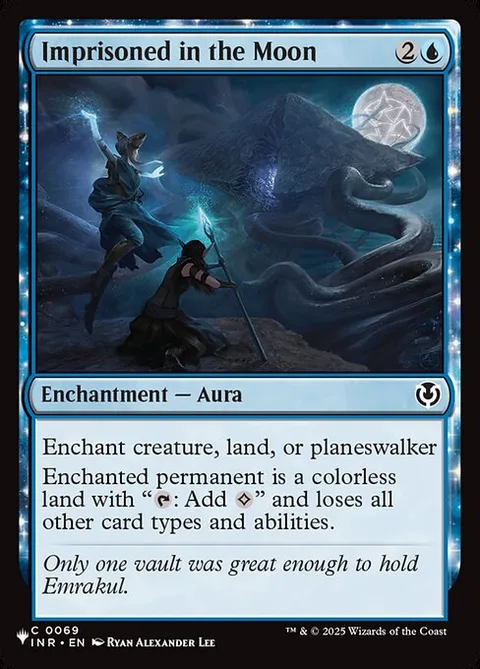 Imprisoned in the Moon, carte INR-69 de The List