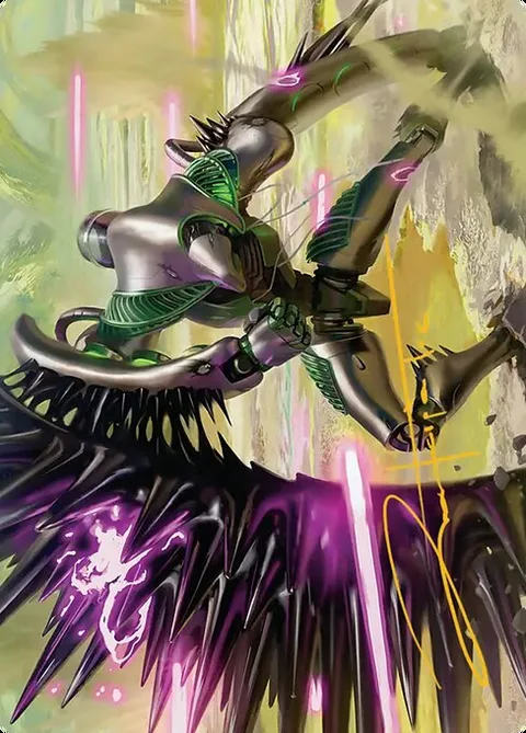Tapestry Warden // Tapestry Warden, carte 23 de Edge of Eternities Art Series