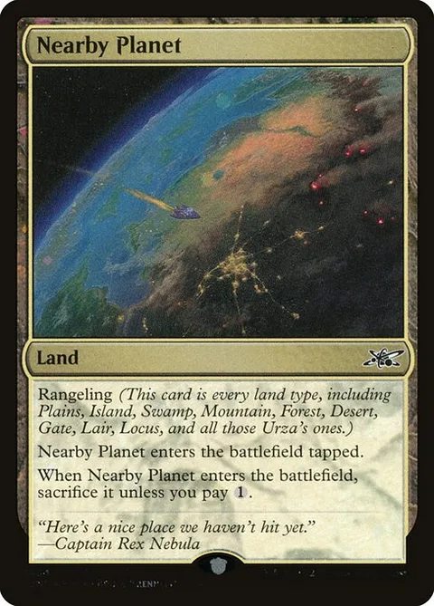 Nearby Planet, carte 484 de Unfinity