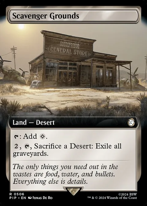 Scavenger Grounds, carte 506 de Fallout