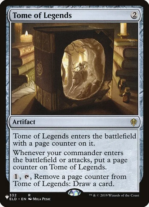 Tome of Legends, card ELD-332 from The List