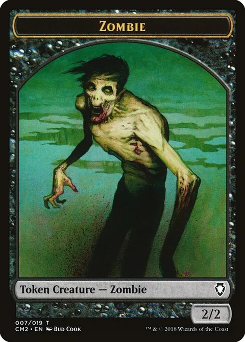 Zombie, carte 7 de Commander Anthology Volume II Tokens