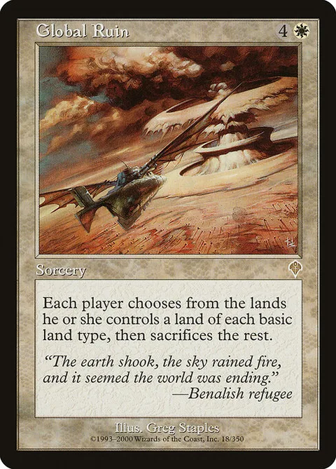 Global Ruin, carte 18 de Invasion