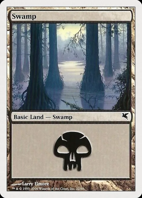 Swamp, card 22 from Hachette UK