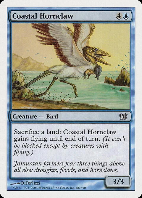Coastal Hornclaw, carte 66 de Eighth Edition
