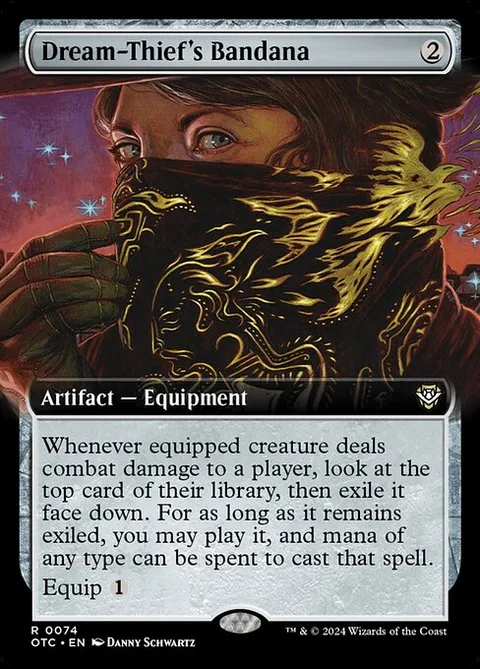 Dream-Thief's Bandana, carte 74 de Outlaws of Thunder Junction Commander