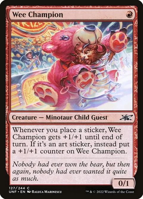 Wee Champion, carte 127 de Unfinity