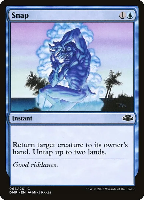 Snap, carte 66 de Dominaria Remastered