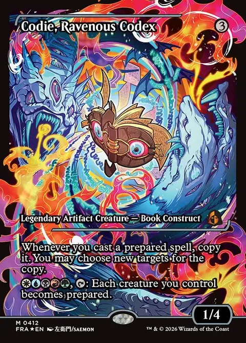 Codie, Ravenous Codex, card 412 from Reality Fracture