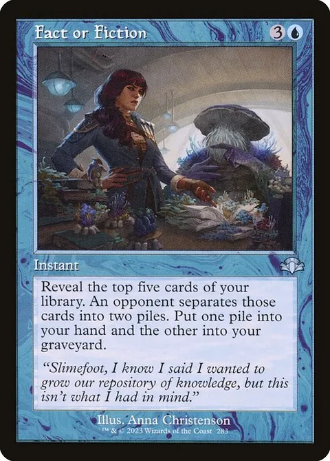 Fact or Fiction, carte 283 de Dominaria Remastered