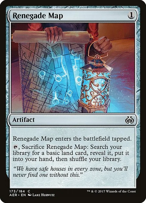Renegade Map, carte 173 de Aether Revolt