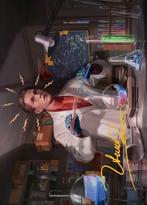 Peter Parker // Peter Parker, card 3 from Marvel's Spider-Man Art Series