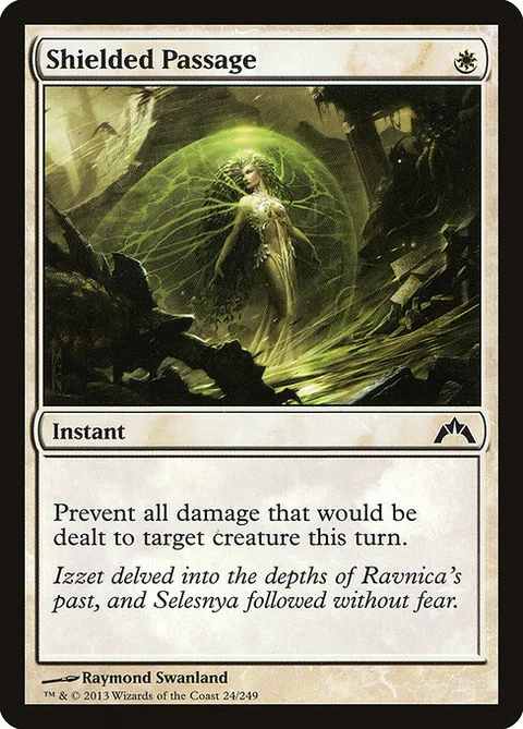 Shielded Passage, card 24 from Gatecrash
