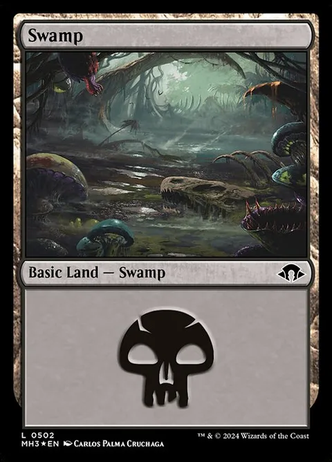 Swamp, card 502 from Modern Horizons 3
