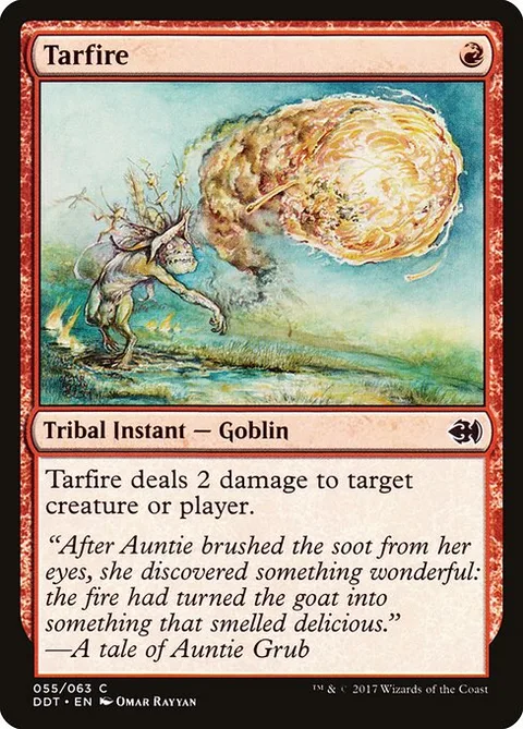 Tarfire, carte 55 de Duel Decks: Merfolk vs. Goblins