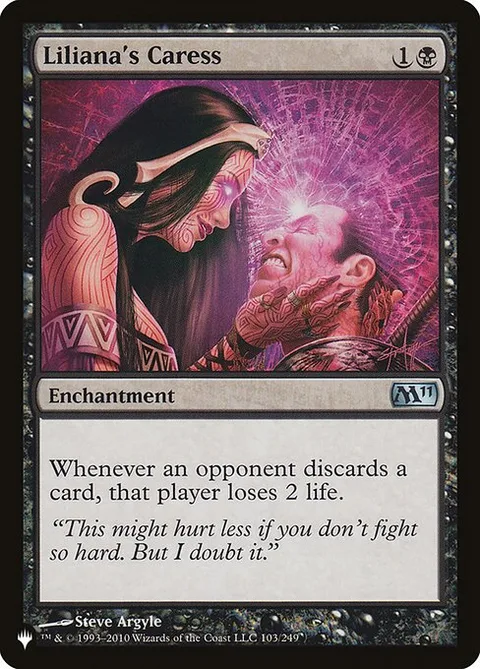 Liliana's Caress, carte M11-103 de The List