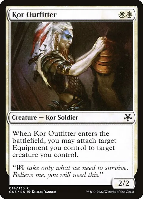 Kor Outfitter, carte 14 de Game Night: Free-for-All