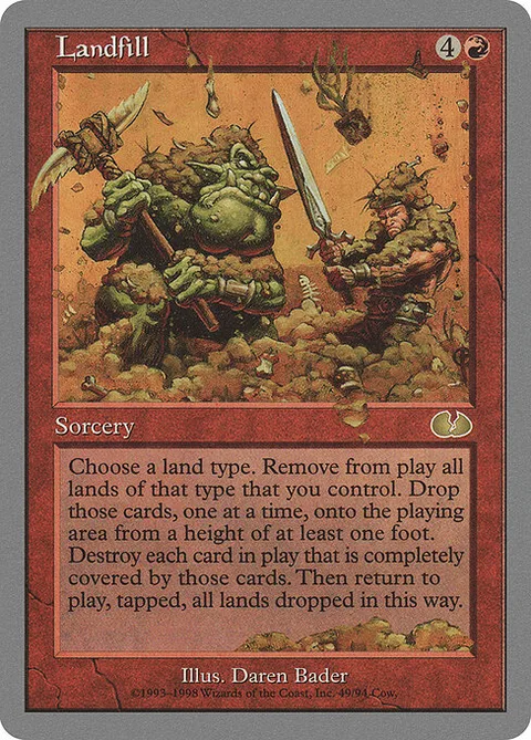 Landfill, card 49 from Unglued