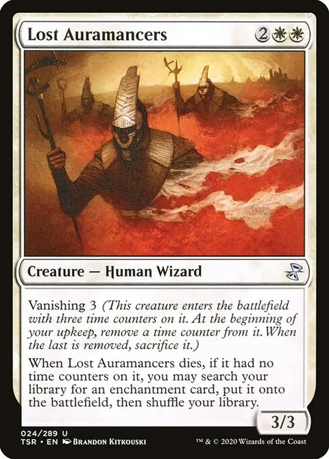 Lost Auramancers, card 24 from Time Spiral Remastered