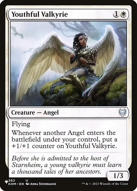 Youthful Valkyrie, carte KHM-382 de The List