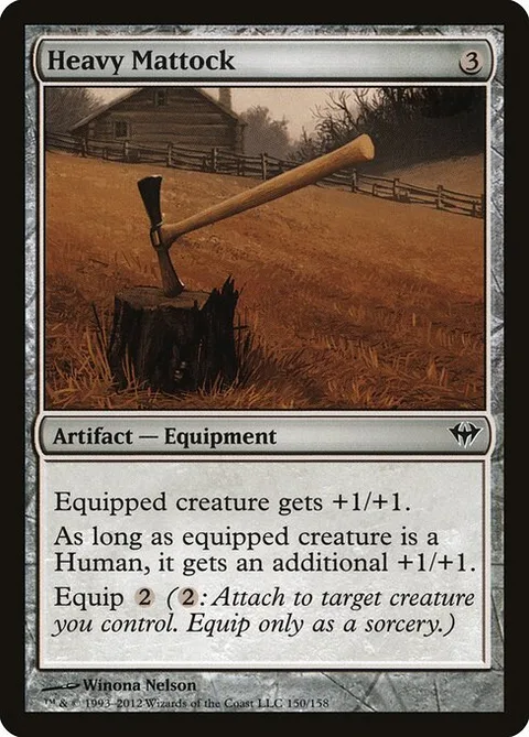 Heavy Mattock, carte 150 de Dark Ascension