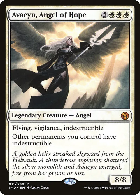 Avacyn, Angel of Hope, carte 11 de Iconic Masters