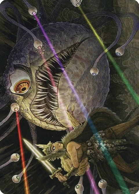 Hive of the Eye Tyrant // Hive of the Eye Tyrant, carte 53 de Adventures in the Forgotten Realms Art Series