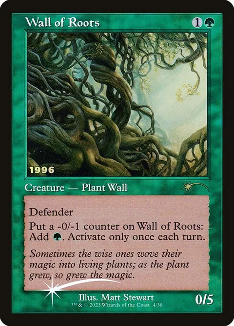 Wall of Roots, card 4 from 30th Anniversary Play Promos