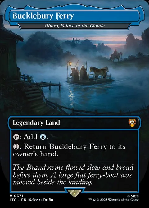 Oboro, Palace in the Clouds, card 371 from Tales of Middle-earth Commander
