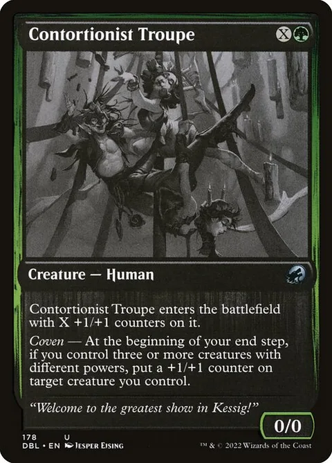 Contortionist Troupe, carte 178 de Innistrad: Double Feature