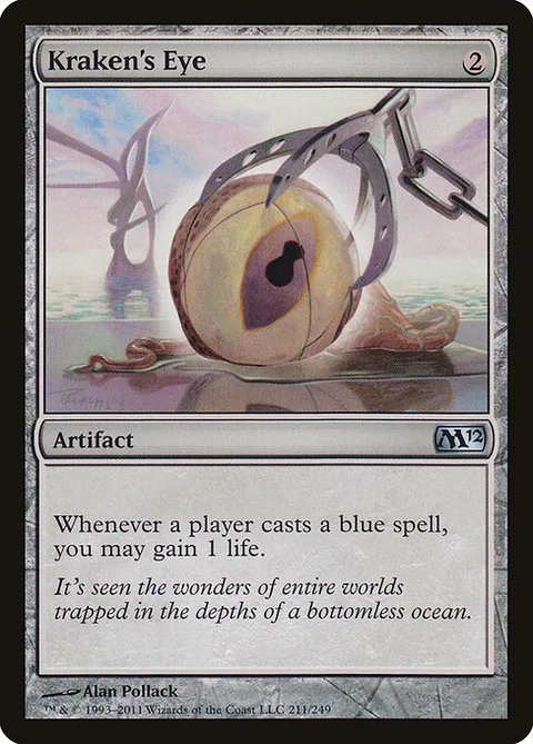 Kraken's Eye, card 211 from Magic 2012