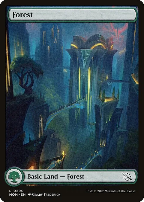 Forest, card 290 from March of the Machine