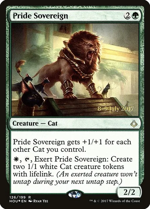 Pride Sovereign, card 126s from Hour of Devastation Promos