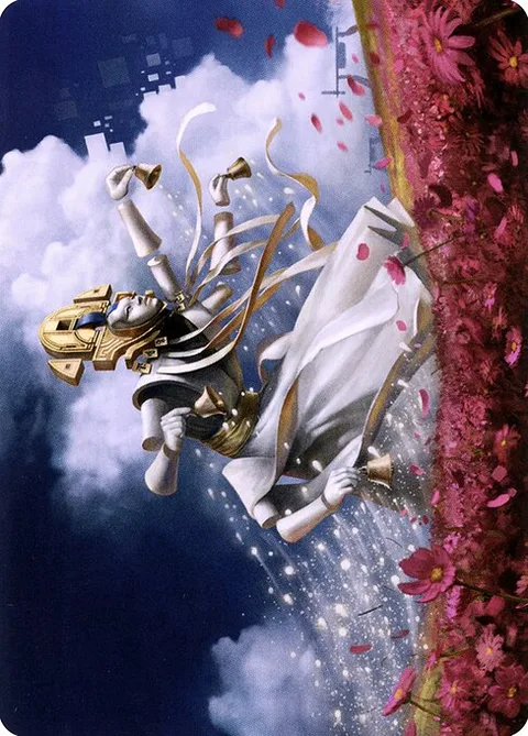 Myojin of Blooming Dawn // Myojin of Blooming Dawn, carte 33 de Neon Dynasty Art Series