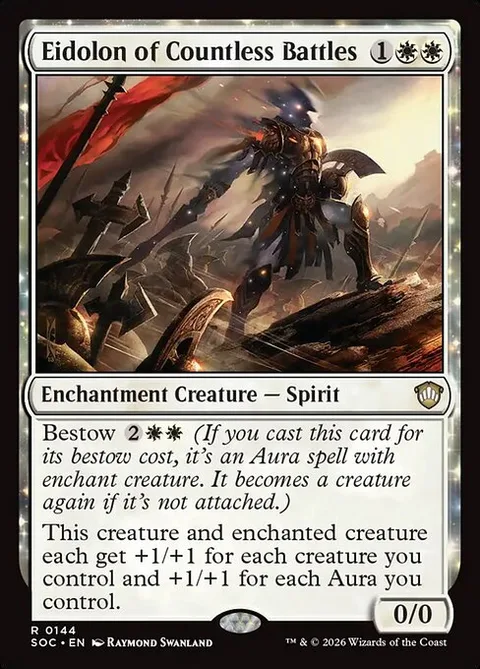 Eidolon of Countless Battles, carte 144 de Secrets of Strixhaven Commander