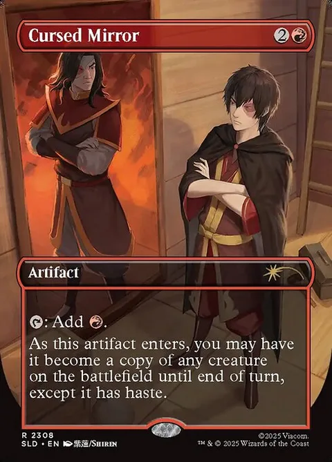 Cursed Mirror, card 2308 from Secret Lair Drop