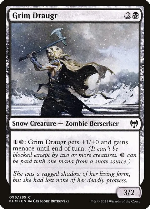 Grim Draugr, carte 96 de Kaldheim