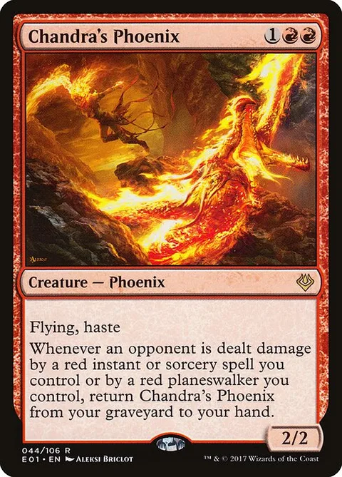 Chandra's Phoenix, carte 44 de Archenemy: Nicol Bolas