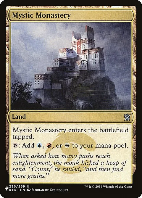Mystic Monastery, carte KTK-236 de The List