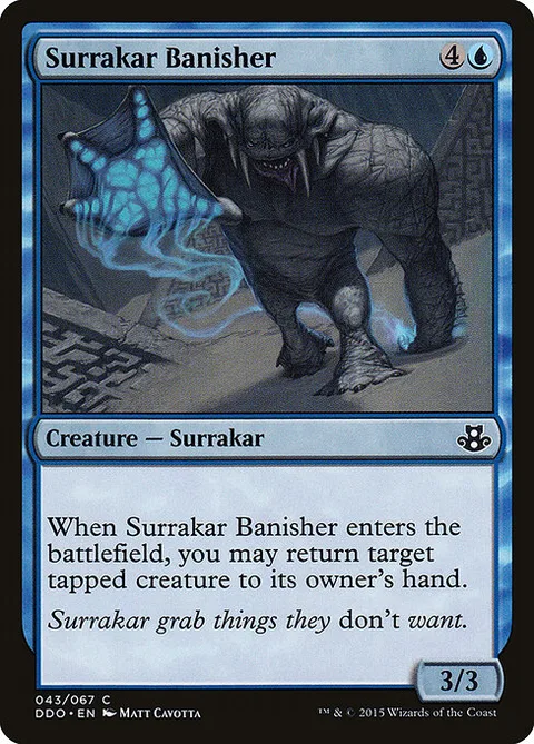 Surrakar Banisher, card 43 from Duel Decks: Elspeth vs. Kiora
