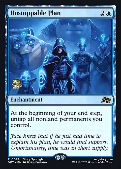 Unstoppable Plan, carte 72s de Aetherdrift Promos
