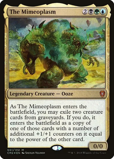 The Mimeoplasm, card 1 from Commander Anthology Volume II