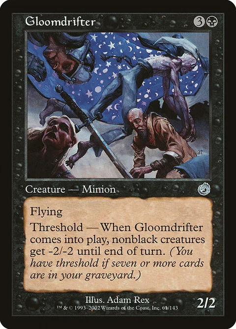 Gloomdrifter, card 61 from Torment
