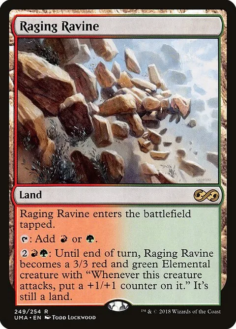 Raging Ravine, carte 249 de Ultimate Masters