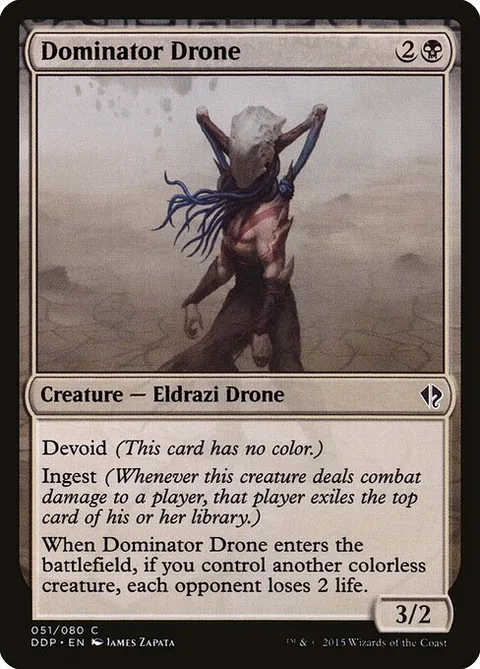 Dominator Drone, card 51 from Duel Decks: Zendikar vs. Eldrazi