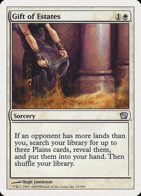 Gift of Estates, card 15 from Ninth Edition