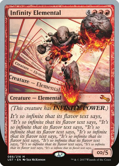 Infinity Elemental, carte 88 de Unstable